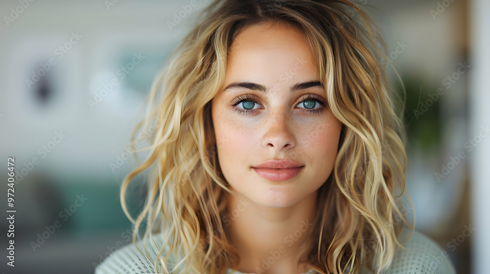 Young Adult Stylish Confident Attractive Smiling Young Adult Stylish Confident Attractive Smiling