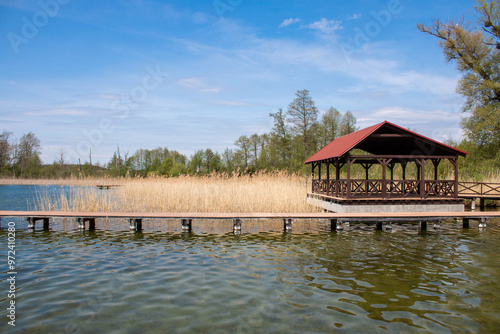 Lake Osiek - Poland near Dobiegniew