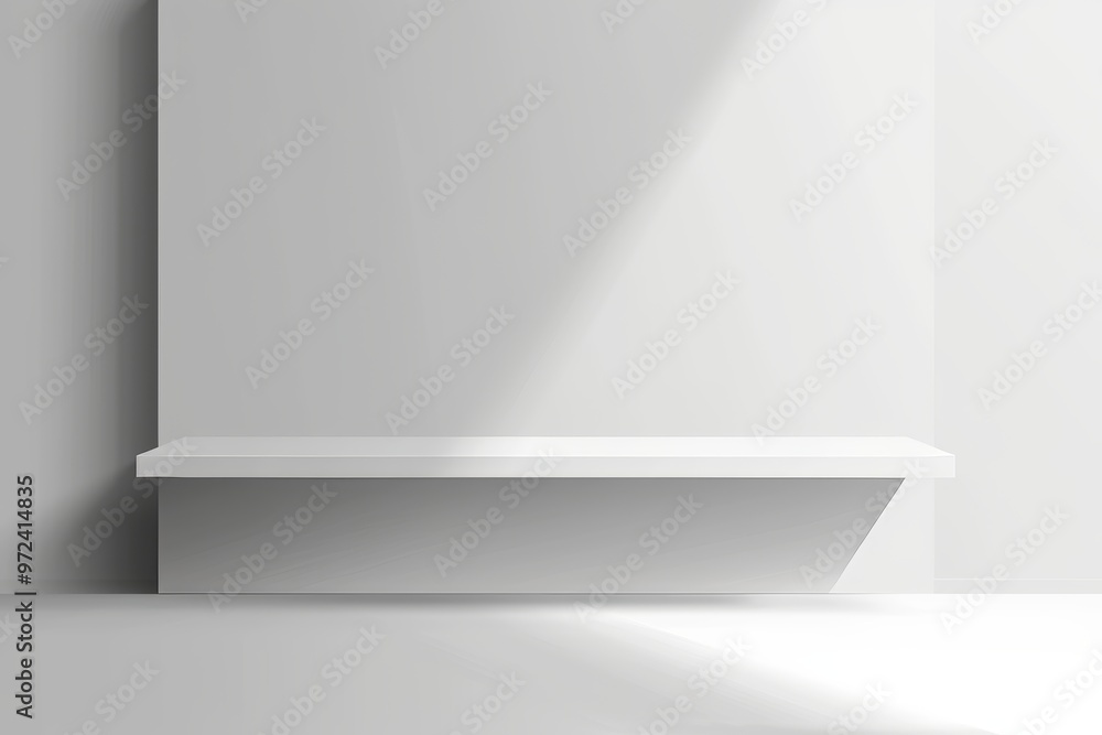 Elegant Gradient Studio Room Design for Product Display and Presentation Elegant Gradient Studio Room Design for Product Display and Presentation