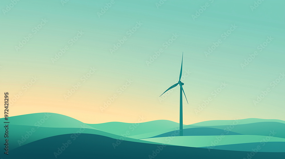 Wind turbine minimalistic
