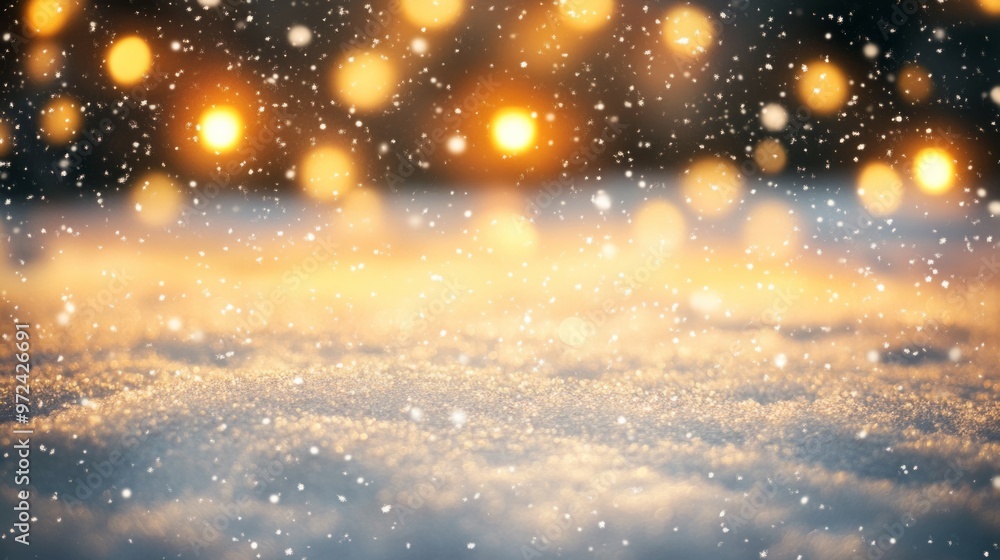 Winter snow blurred background of snow and frost with free space for your decoration Winter snow blurred background of snow and frost with free space for your decoration