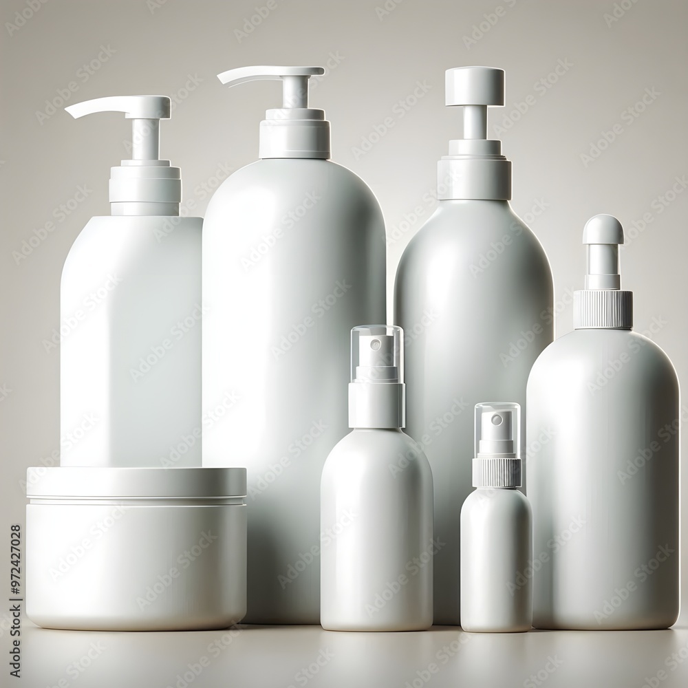 Minimalist Cosmetic Bottle Designs Minimalist Cosmetic Bottle Designs