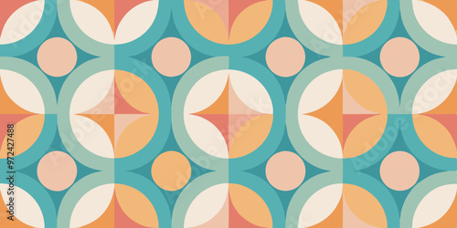 seamless pattern with flowers