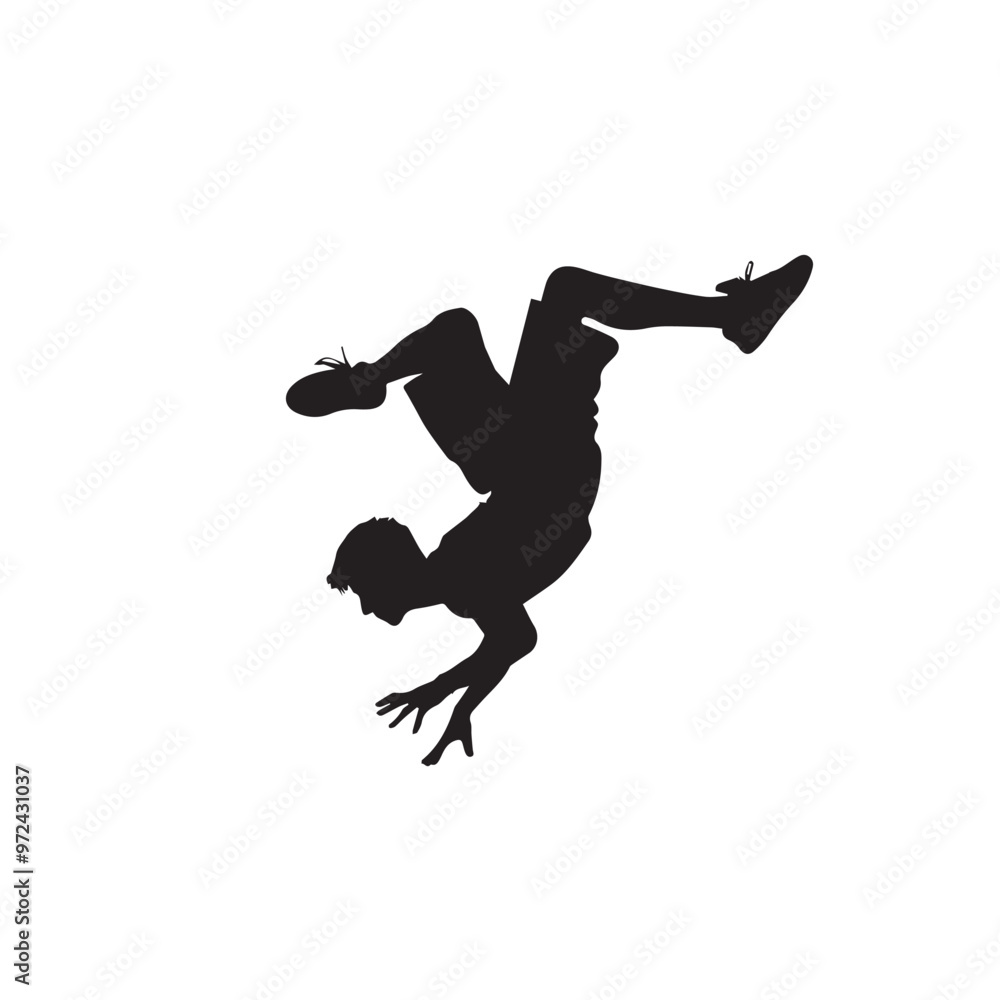 Parkour silhouette. Parkour vector design. Parkour jumping vector illustration. Parkour silhouette. Parkour vector design. Parkour jumping vector illustration.