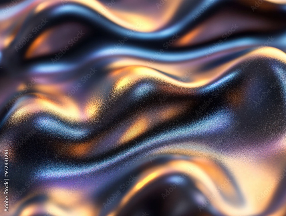 Vivid Ribbon Texture with Shimmering Light Effects Vivid Ribbon Texture with Shimmering Light Effects