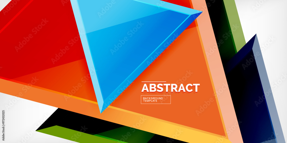 Triangle glass shapes geometric abstract background. Vector Illustration For Wallpaper, Banner, Background, Card, Book Illustration, landing page Triangle glass shapes geometric abstract background. Vector Illustration For Wallpaper, Banner, Background, Card, Book Illustration, landing page