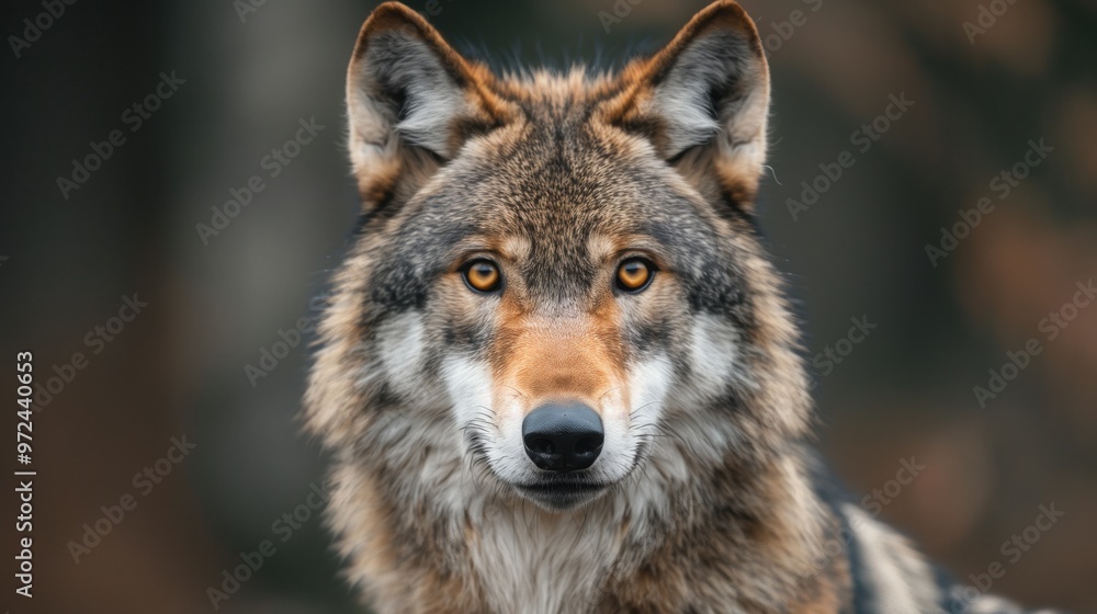 Wolf on white background. Wildlife. Predatory animal. Mammals. Wolf on white background. Wildlife. Predatory animal. Mammals.