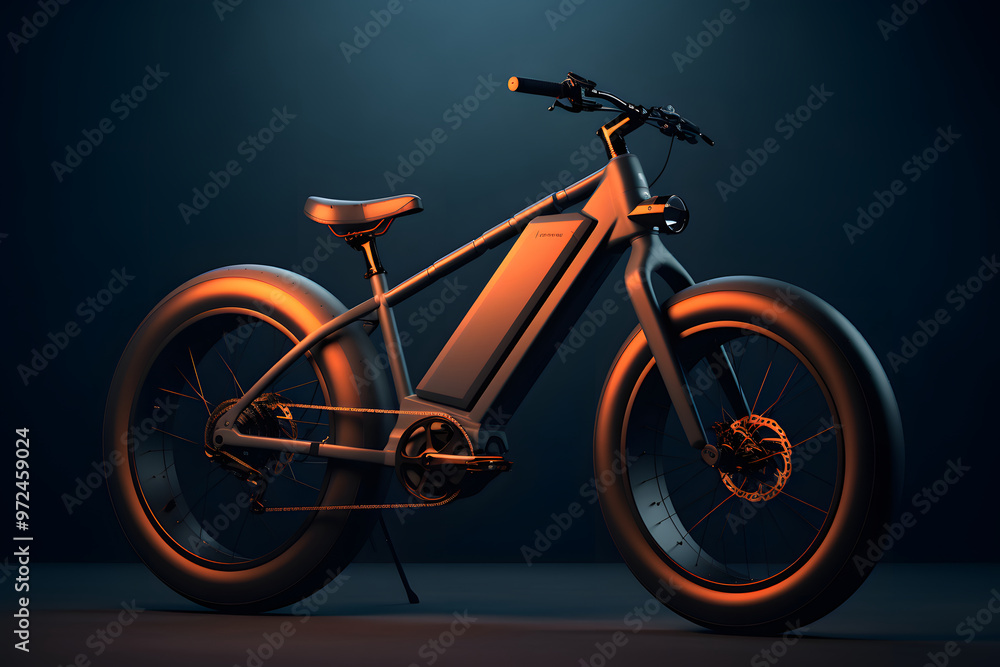 Fototapeta premium product photo of a e bike, E-Bike