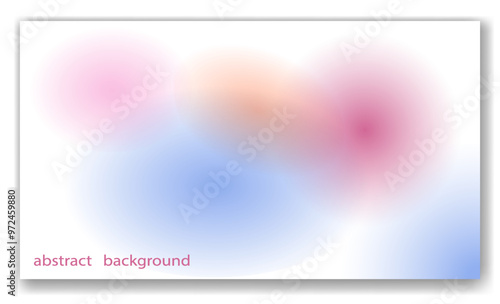 Enjoy a soft abstract gradient background with colorful hues creating a blissful atmosphere