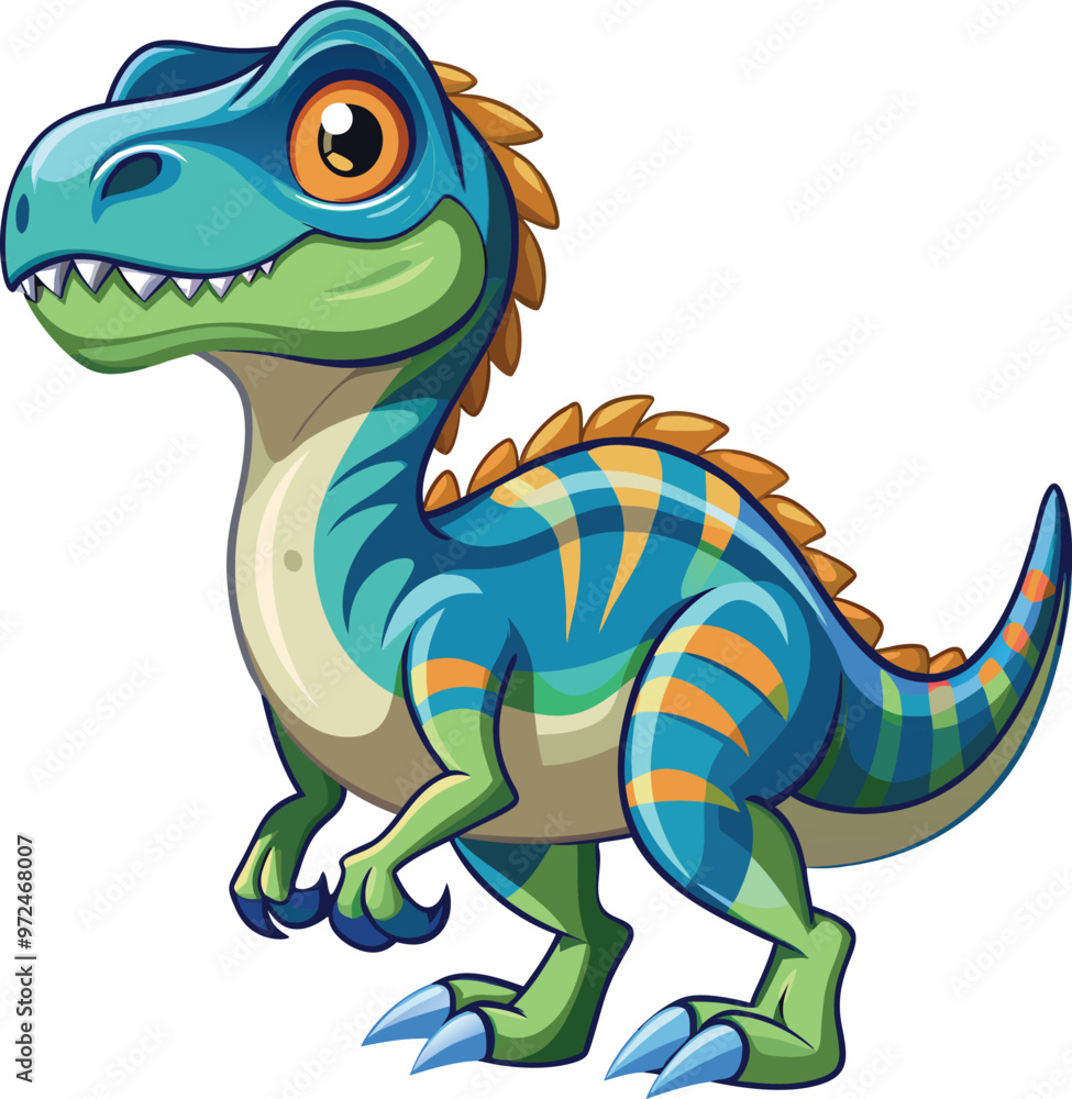 Fototapeta premium dinosaur vector illustration, Print
