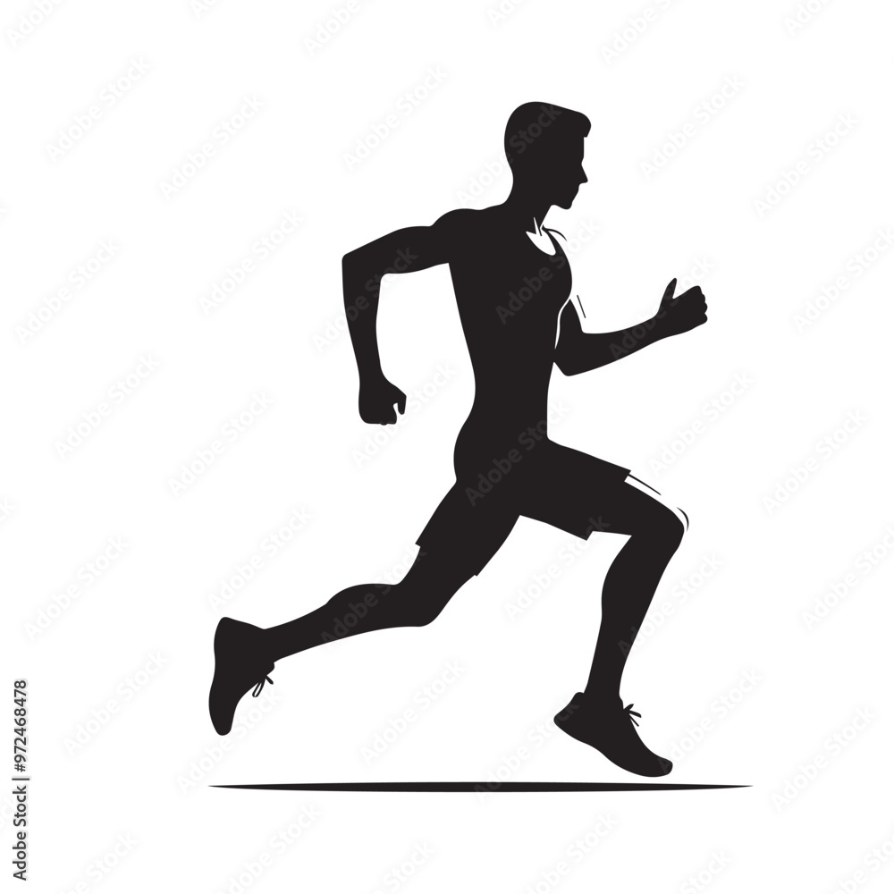 Man running silhouette. women running vector. Man exercise vector design. Man running silhouette. women running vector. Man exercise vector design.