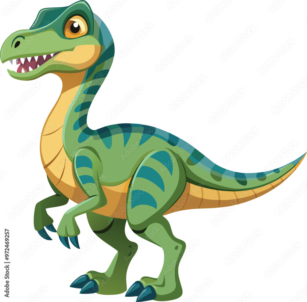 Obraz premium dinosaur vector illustration, Print