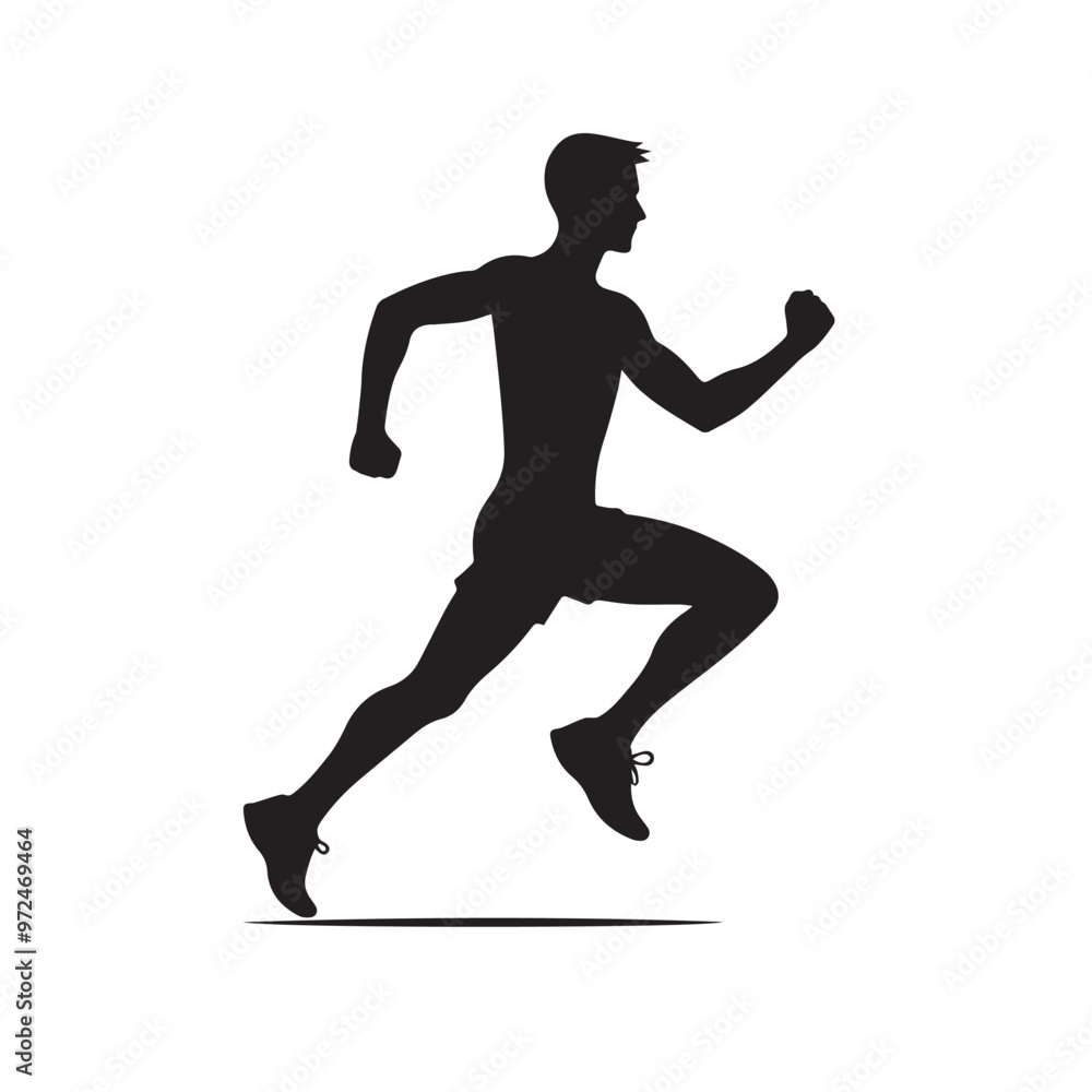 Man running silhouette. women running vector. Man exercise vector design. Man running silhouette. women running vector. Man exercise vector design.