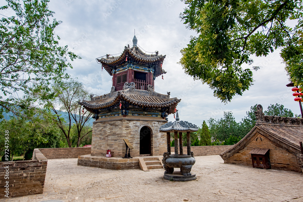 Zhangbi Ancient Castle in Jiexiu City during the Western Jin Dynasty Zhangbi Ancient Castle in Jiexiu City during the Western Jin Dynasty
