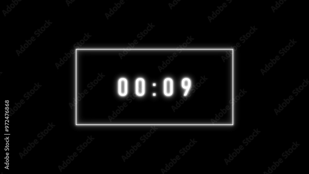 Abstract Countdown Timer Clock Illustration Background. Abstract Countdown Timer Clock Illustration Background.