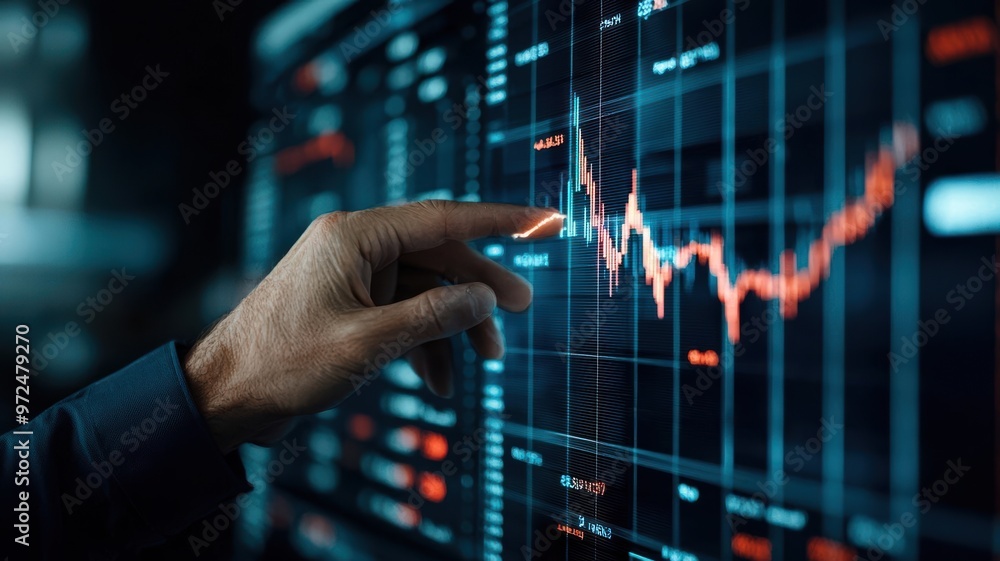 Investor reaching for a glowing stock chart, unaware of the cracks and traps forming underneath, symbolizing hidden financial risks Investor reaching for a glowing stock chart, unaware of the cracks and traps forming underneath, symbolizing hidden financial risks