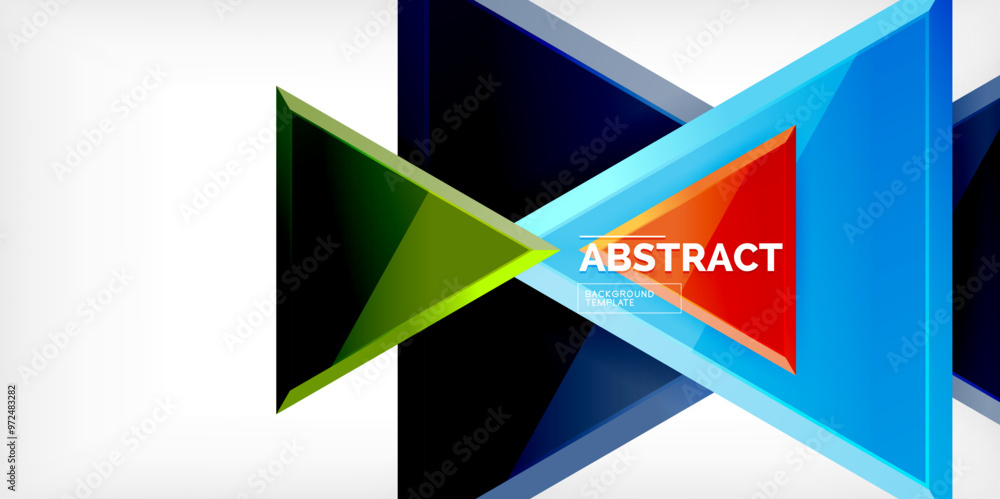 Triangle glass shapes geometric abstract background. Vector Illustration For Wallpaper, Banner, Background, Card, Book Illustration, landing page Triangle glass shapes geometric abstract background. Vector Illustration For Wallpaper, Banner, Background, Card, Book Illustration, landing page