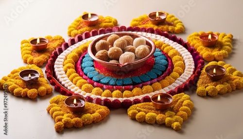 christmas decoration with candy