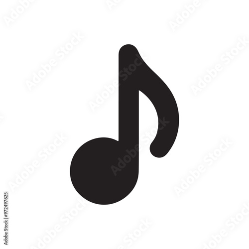 Sound Speaker Megaphone Icon: Single Solid Vector Illustration for Website Design, Logo, App, Template