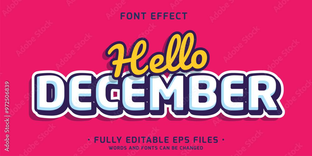 simple and bold 3d style text effect in white and yellow color simple and bold 3d style text effect in white and yellow color
