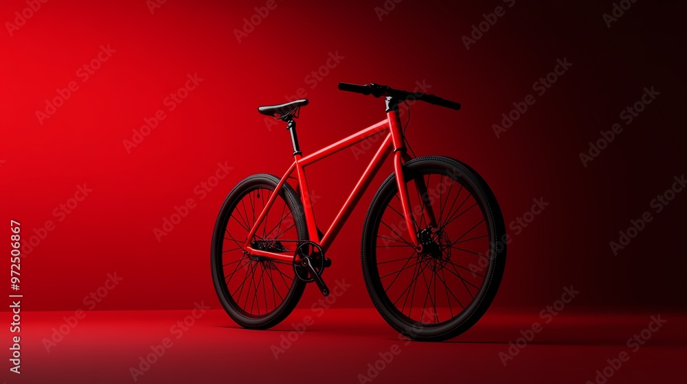 Fototapeta premium 3D bike model