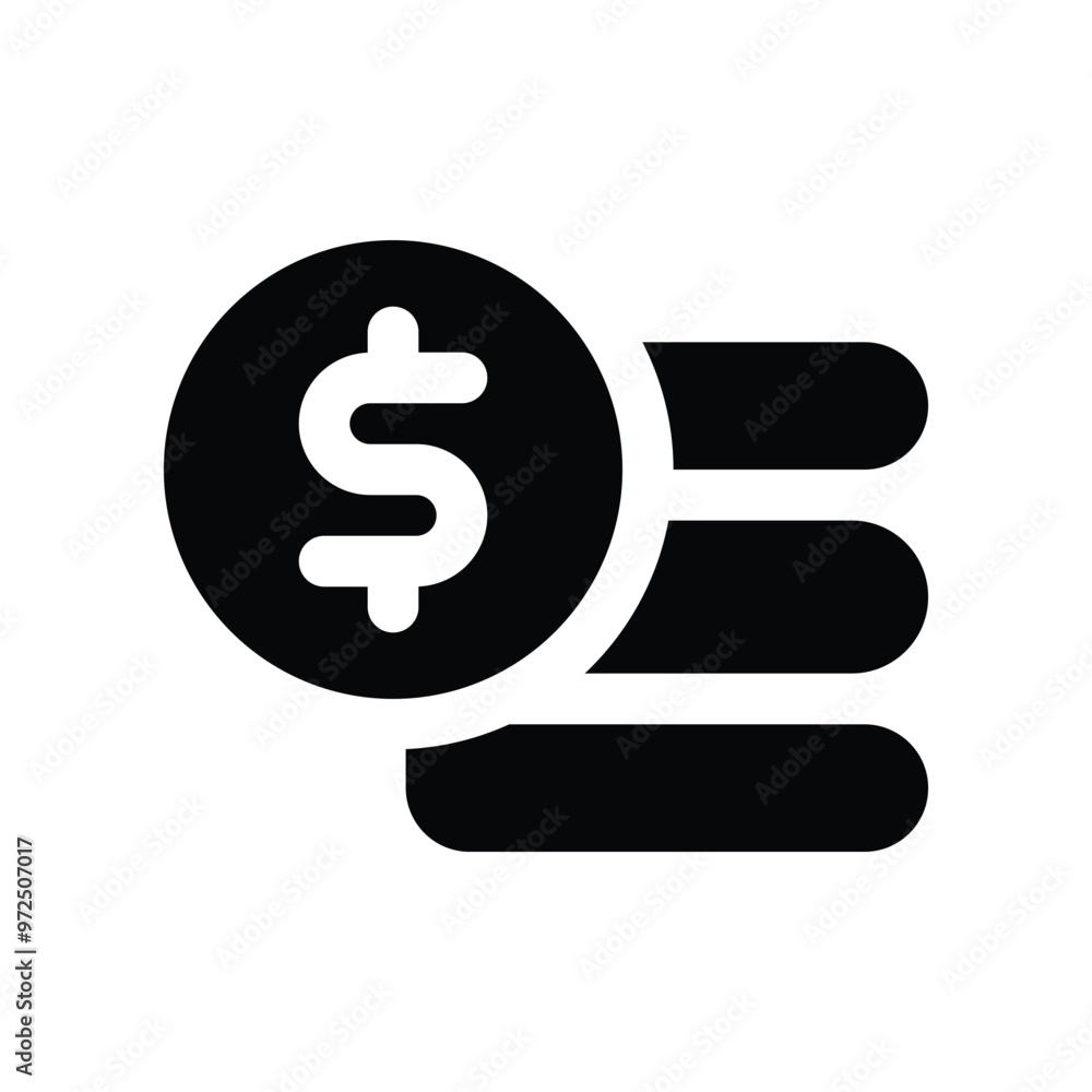 coin icon. vector glyph icon for your website, mobile, presentation, and logo design. coin icon. vector glyph icon for your website, mobile, presentation, and logo design.