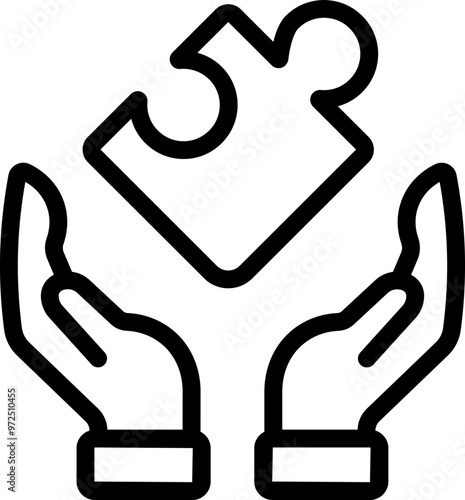 Problem Solver Line Icon