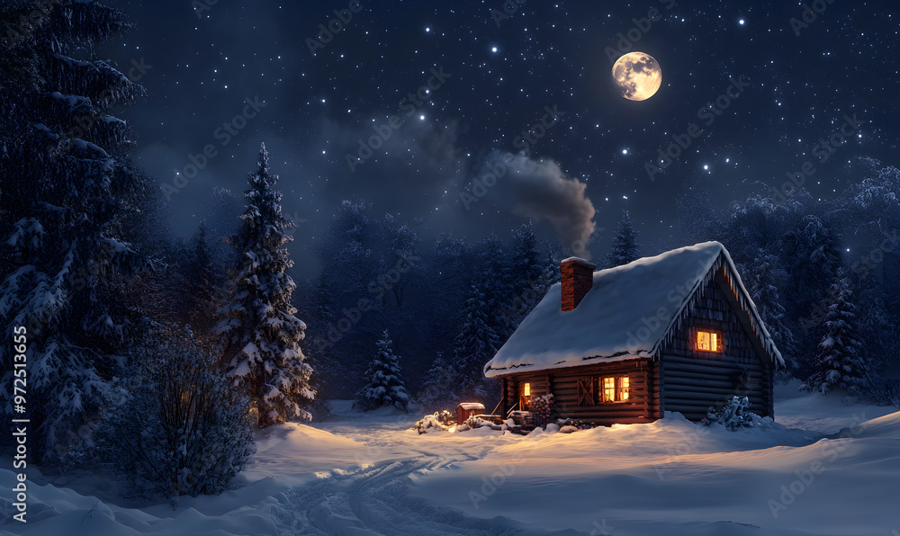 Naklejka premium Christmas and New Year-themed graphic backgrounds for cards