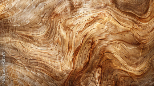 brown wood background, Vivid wood grain patterns flowing through natural wooden texture.