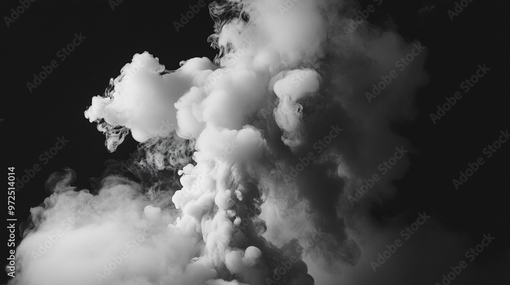 smoke on black background, Special effect of steam, smoke, fog, clouds. smoke on black background, Special effect of steam, smoke, fog, clouds.