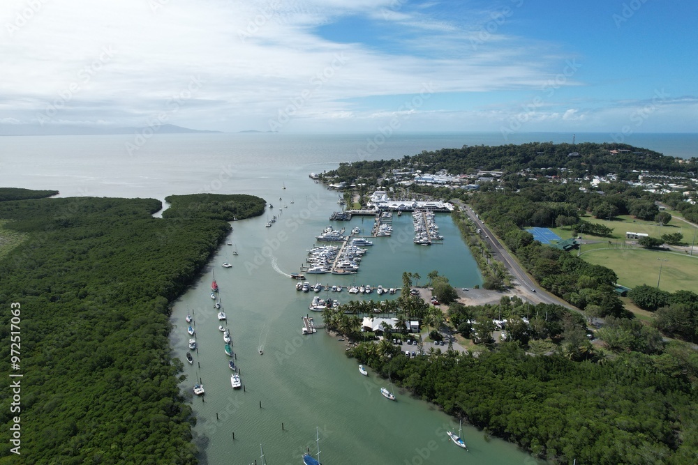 Aerial photo of Port Douglas Queensland Australia Aerial photo of Port Douglas Queensland Australia
