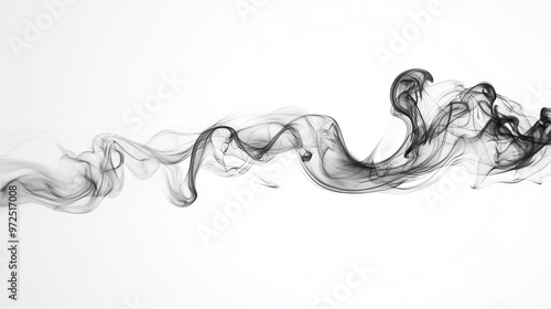 Atmosphere cloud smoke steam magic light effect texture black mist fog background.