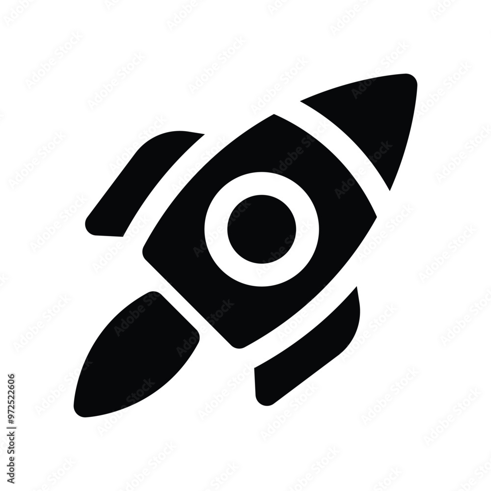 rocket icon. vector glyph icon for your website, mobile, presentation, and logo design. rocket icon. vector glyph icon for your website, mobile, presentation, and logo design.