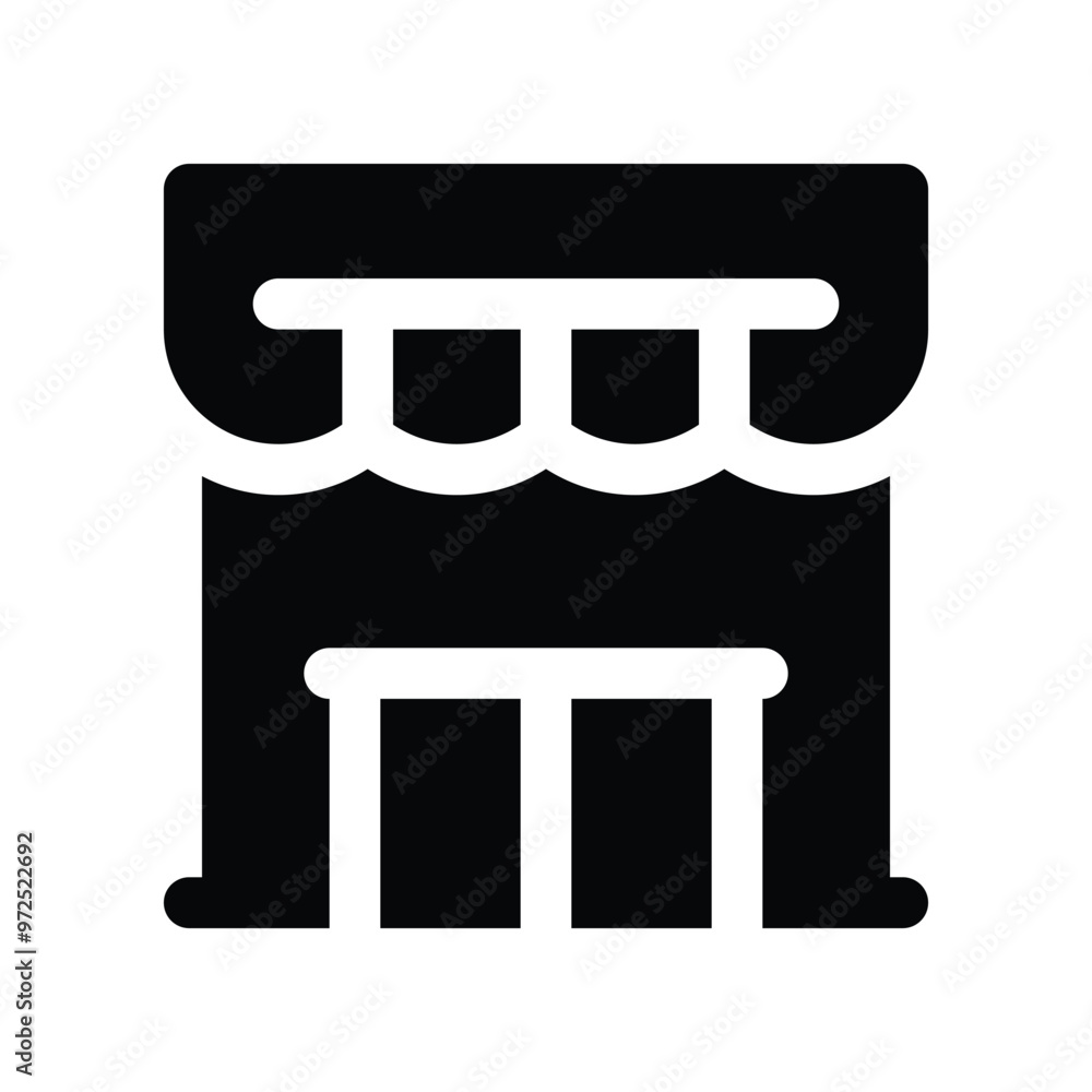 shop icon. vector glyph icon for your website, mobile, presentation, and logo design. shop icon. vector glyph icon for your website, mobile, presentation, and logo design.