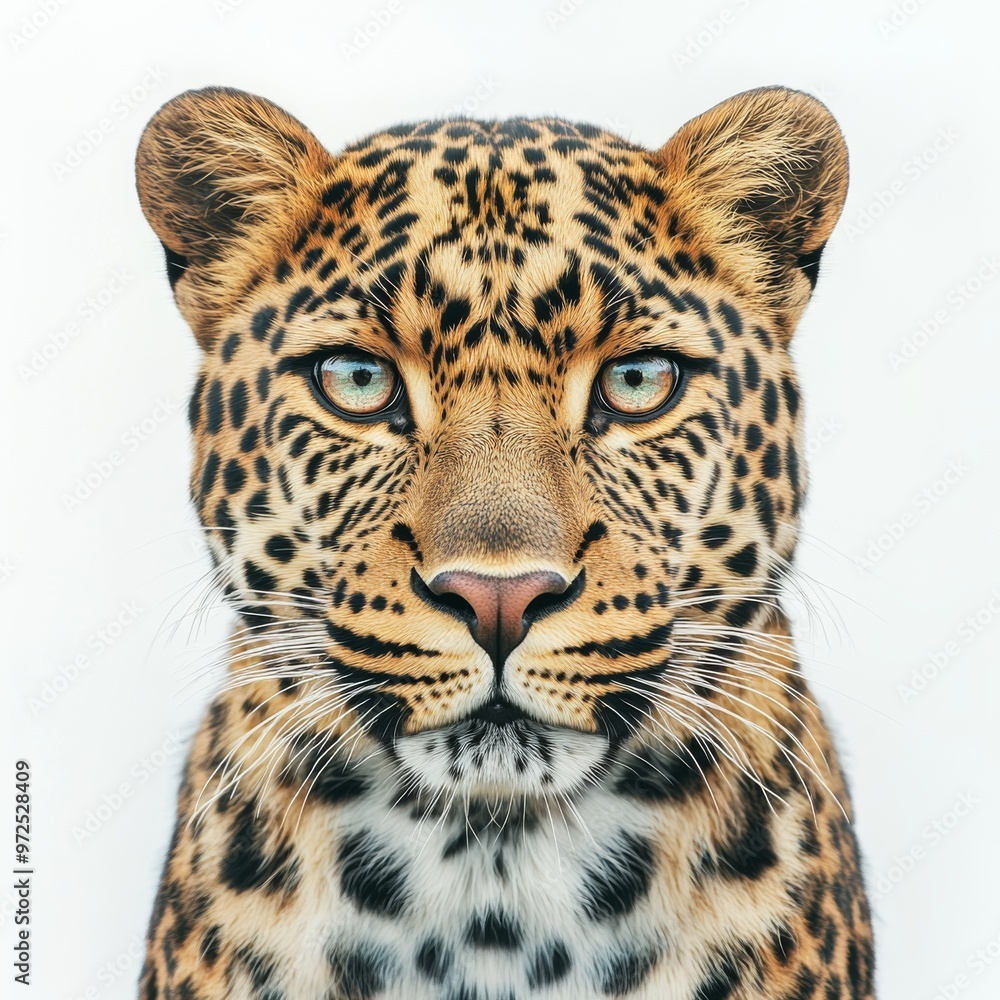 Naklejka premium The artwork depicts a giraffe wearing a designer jacket, in high fashion