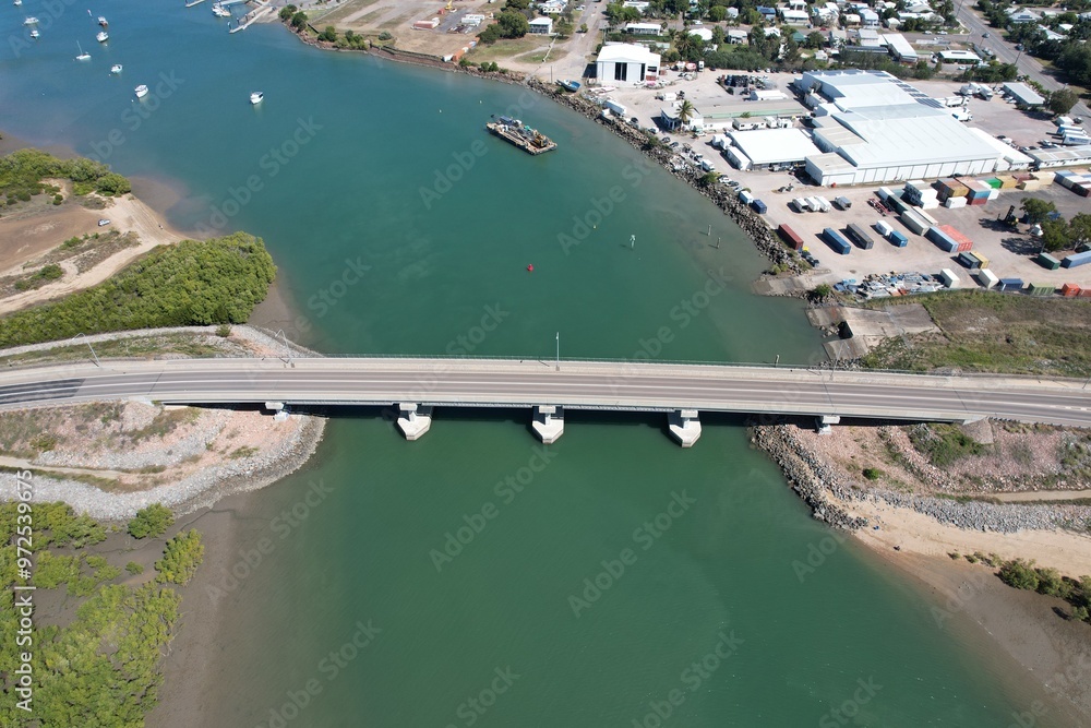 Aerial photo of Townsville Queensland Australia Aerial photo of Townsville Queensland Australia