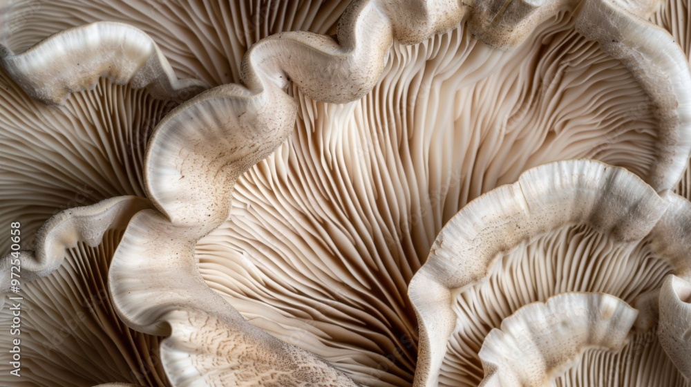 close up of a beautiful oyster mushroom close up of a beautiful oyster mushroom