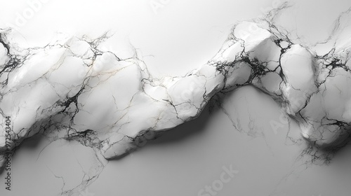 3d rendering abstract artificial marble stone texture creative map background trendy black white gol3d wallpaper photo