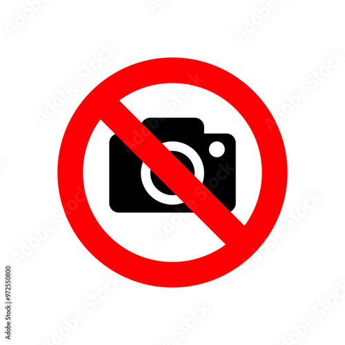 no camera sign