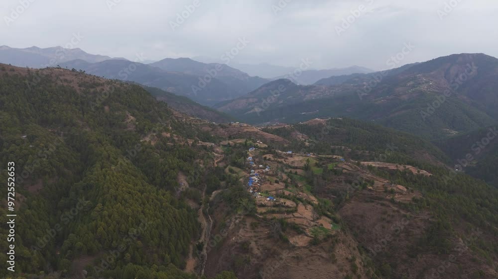Beautiful landscape of Nepal, Rolpa Beautiful landscape of Nepal, Rolpa
