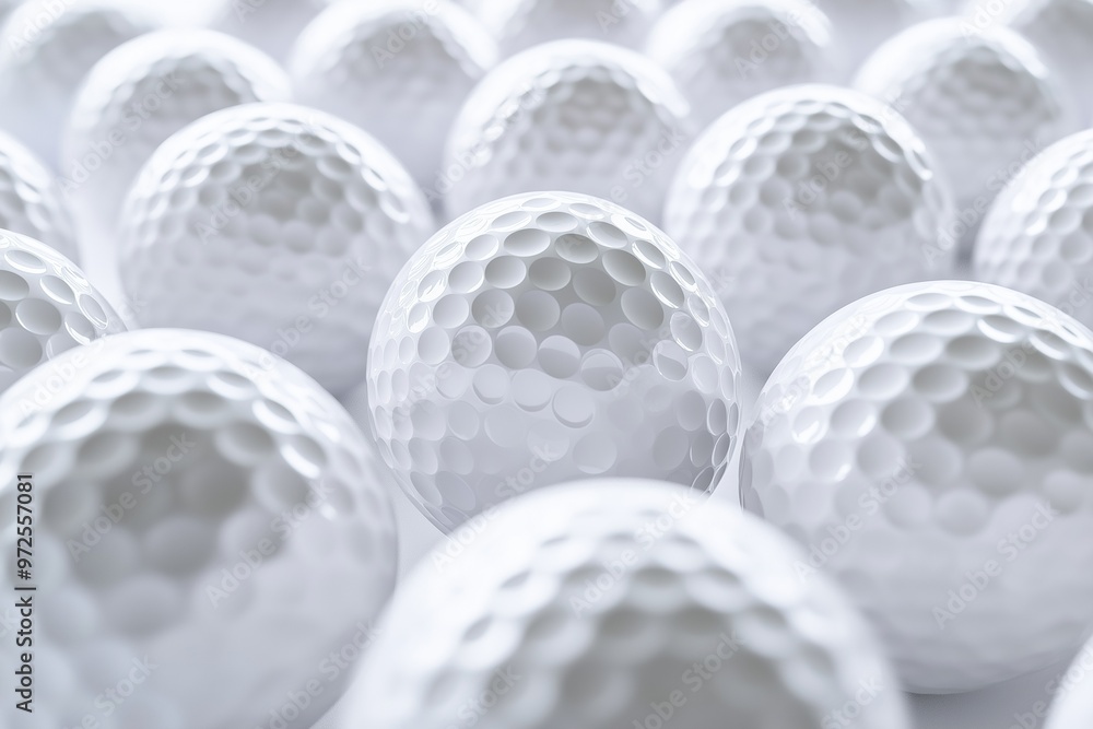 Golf ball isolated on white background Golf ball isolated on white background