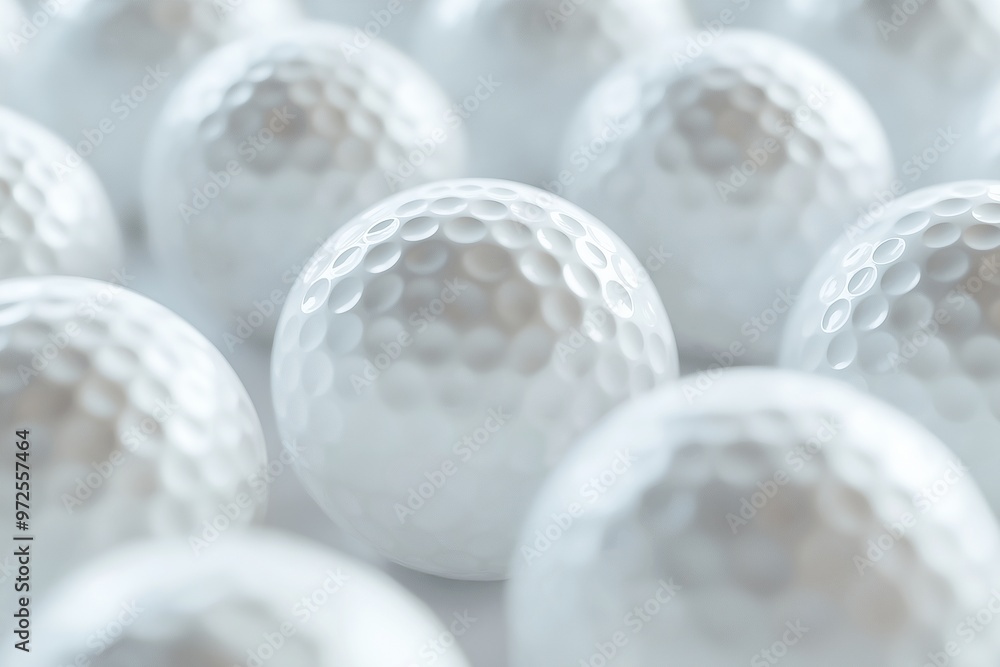Golf ball isolated on white background Golf ball isolated on white background