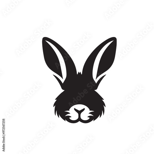 Domestic animal silhouette. Domestic animal vector design isolated on white background.