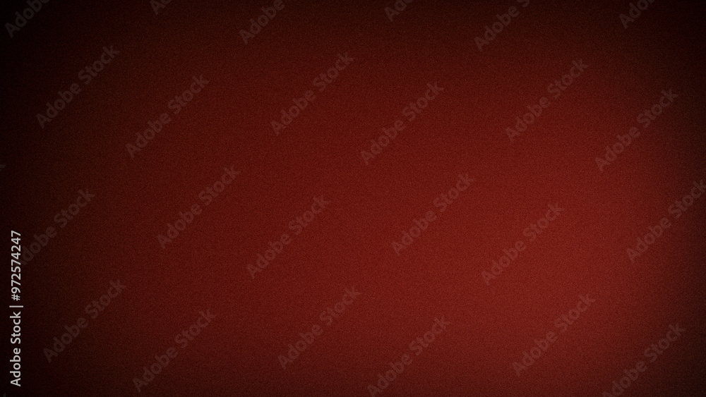 Obraz premium Deep red abstract gradient with a grainy texture, ideal for creating bold 4K backgrounds, wallpapers, banners, and stylish digital designs