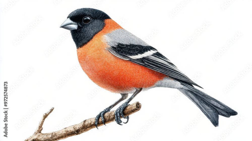Eurasian Bullfinch. Eurasian Bullfinch.