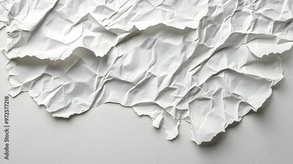 White Crumpled Paper Texture Background Motion White Crumpled Paper Texture Background Motion