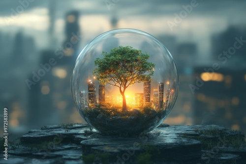 Wallpaper Mural Climate change energy consumption. climate change and global warming melting icebergs rising sea levels, and extreme weather events. International global pollution and net zero targets. CO2 emissions Torontodigital.ca