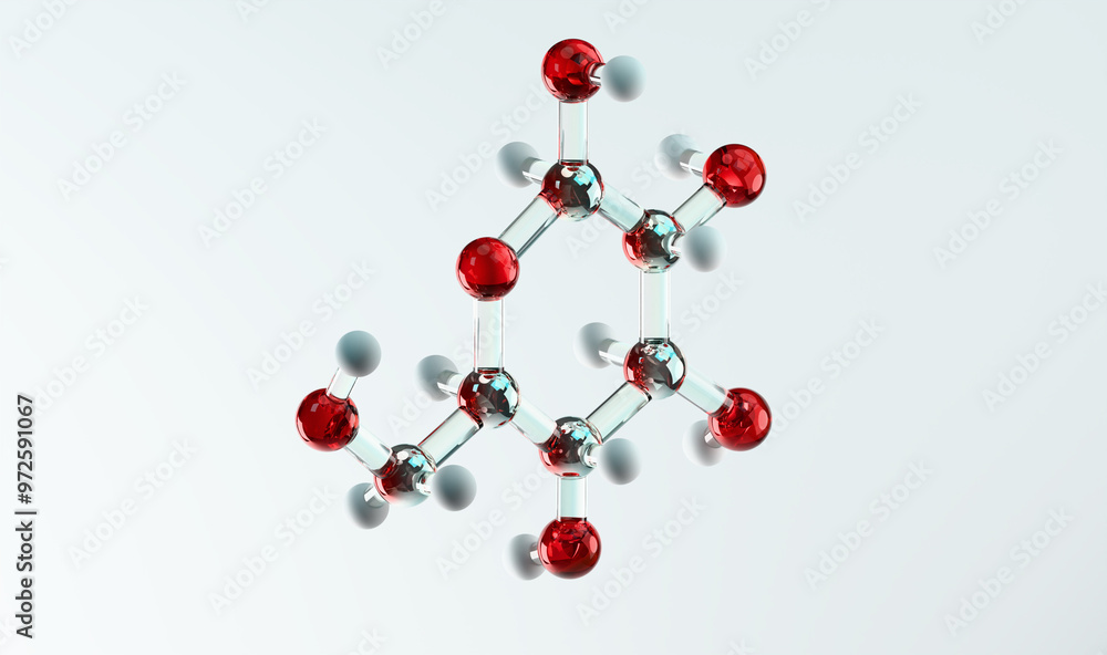 3d render of a molecule 3d render of a molecule
