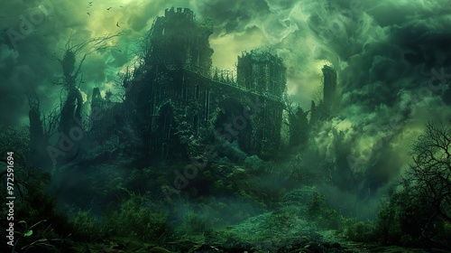 Enchanted Ruins: A Gothic Landscape