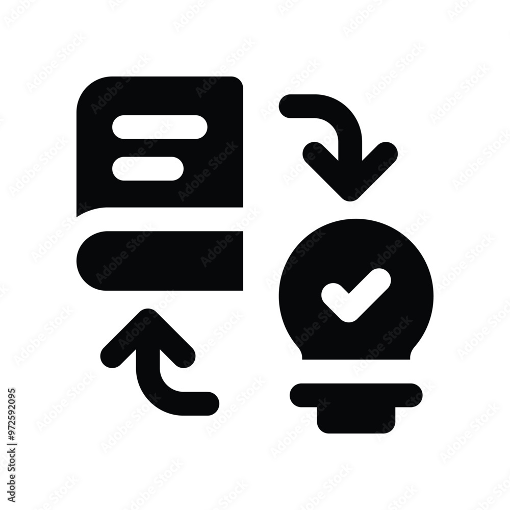 exchange idea icon. vector glyph icon for your website, mobile, presentation, and logo design. exchange idea icon. vector glyph icon for your website, mobile, presentation, and logo design.
